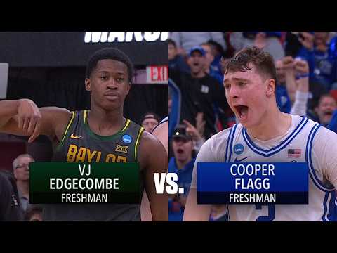 Cooper Flagg vs. VJ Edgecombe: 2025 March Madness matchup highlights