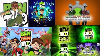 Ben 10 | All Opening Themes | Cartoon Network (2005-2022)