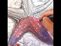 Adult Coloring with colored pencils -1 #colouring book #adult colouring #colouring