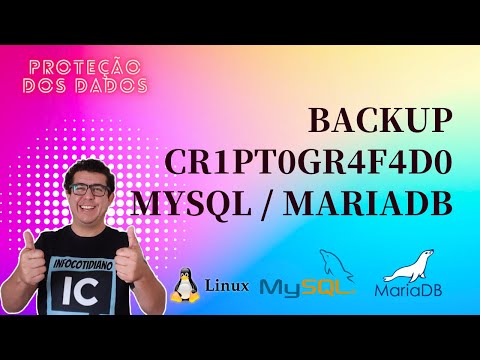 Backup Criptografado MariaDB / MySQL no Linux