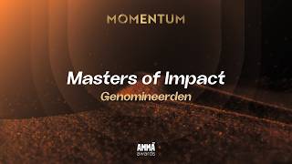 Genomineerden Masters Of Impact - Ammas 2026