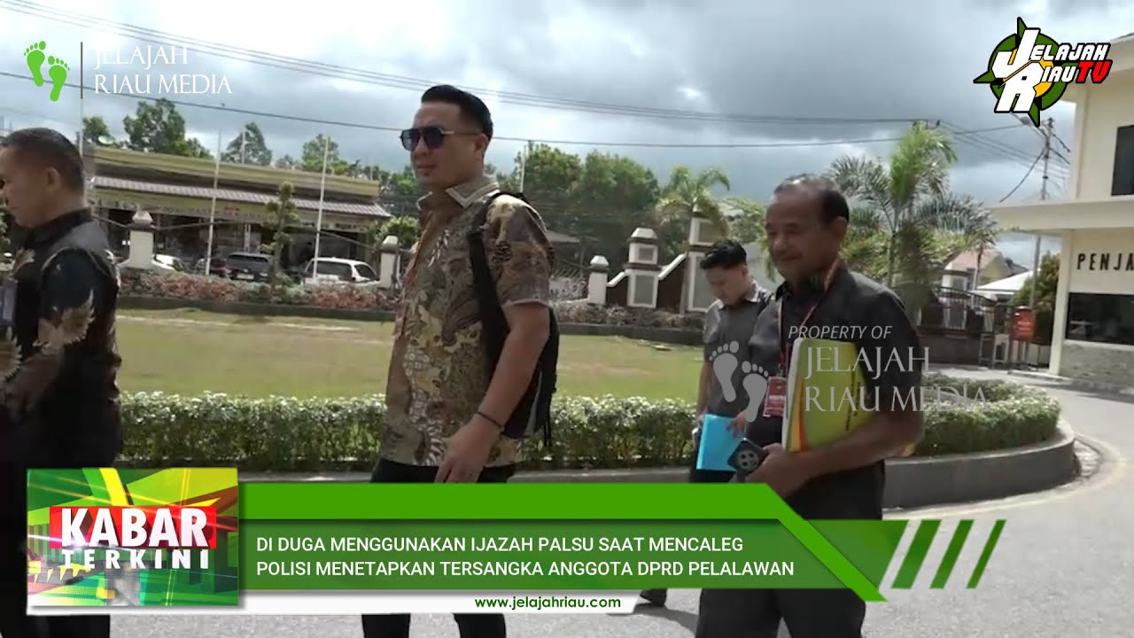 DI DUGA MENGGUNAKAN IJAZAH PALSU SAAT MENCALEG, POLISI MENETAPKAN TERSANGKA ANGGOTA DPRD PELALAWAN