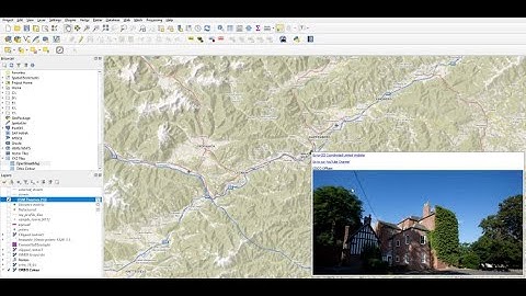 QGIS MapTips - Een kijkje in het gebruik van HTML - Toon een foto!