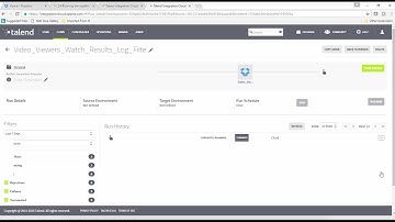 Talend Integration Cloud: Publish and Run a Job in the Cloud