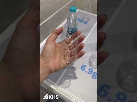 KHS Bottles & Shapes: Lightweight PET Bottles from 7 Grams