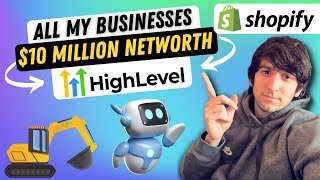 Breaking Down all of my Businesses with HighLevel! $10 million Networth using HighLevel!