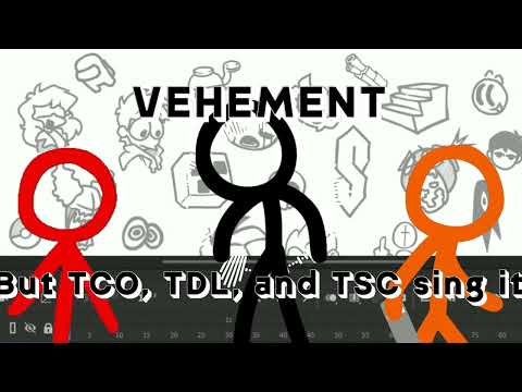 Vehement but it's Animator VS Animation || FNF Cover