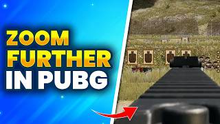 How to AIM DOWN Sights &amp; ZOOM Further IN PUBG