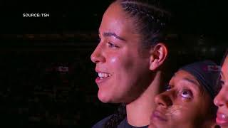 'I cried a little, it was amazing': Fans react to Tempo's first WNBA game screenshot 1