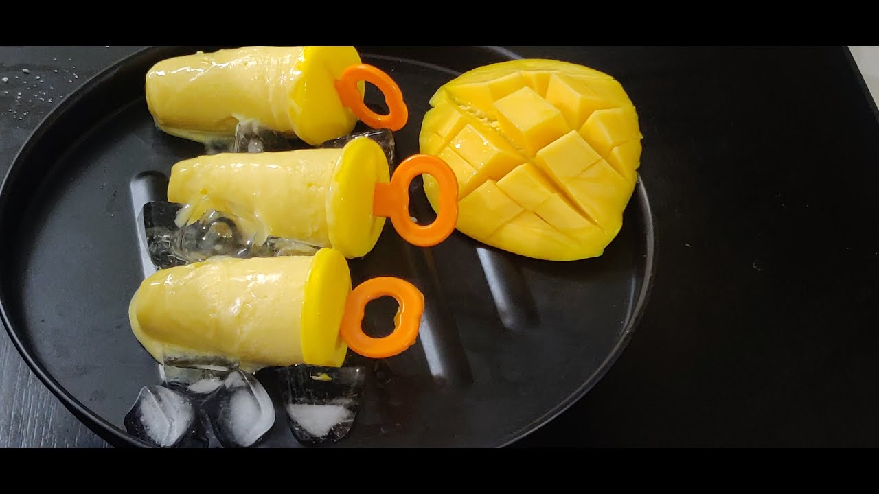 Kulfi Recipe with Condensed Milk (Mango) YouTube