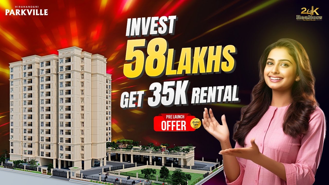 2 BHK Apartments for Sale in Oragadam | Hiranandani Parkville | 65 lakhs