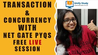 Transaction and Concurrency with UGC NET GATE PYQs |Free Live Class | DBMS - Day 12