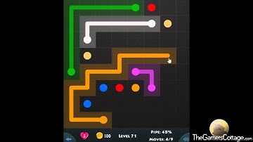 Flow Game Level - 371 [8x8] Mania Connect the Dots