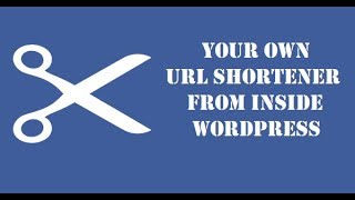 How to create your own URL shortener from WordPress? Forget about bitly and other shorteners
