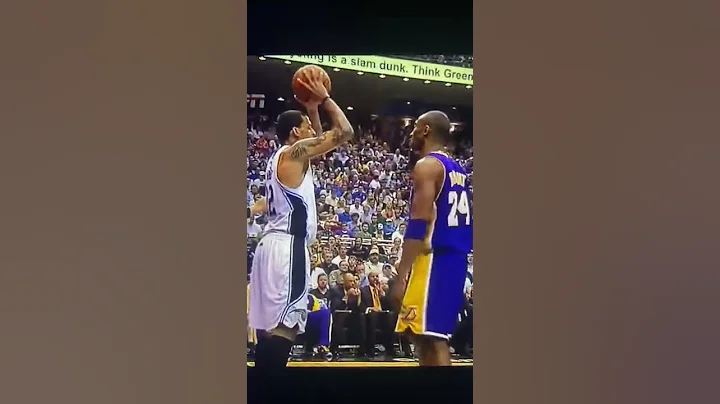 Kobe didn’t even flinch😂😂 #nba #shorts #kobebryant