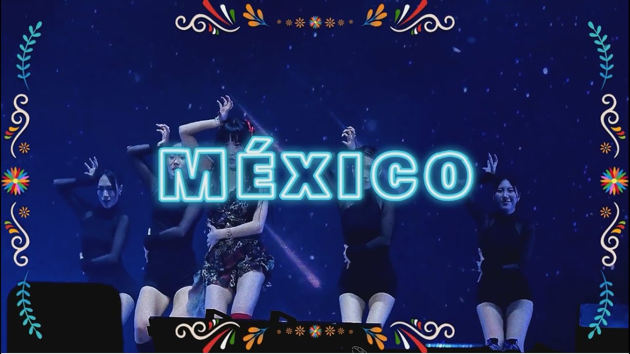 CHUNG HA - MEXICO LYRICS + LIVE PERFORMANCE AT KAMP FEST 2023