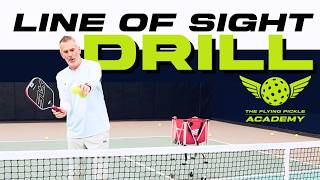 Don’t Just Watch the Ball! Take Advantage of Your Opponents with this Pickleball Line of Sight Drill