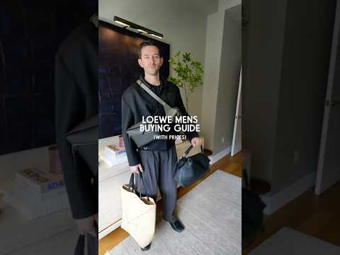 Would You Buy A Loewe Bag Which One Is Your Favorite Loewe Mens Luxury Bags Style Fashion 