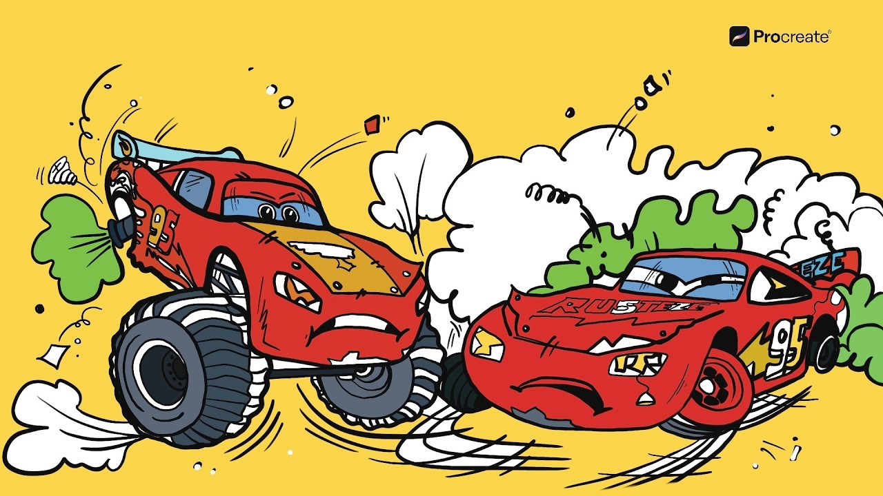 Monster Truck VS Lightning McQueen WHO IS THE BEST? Cars YouTube