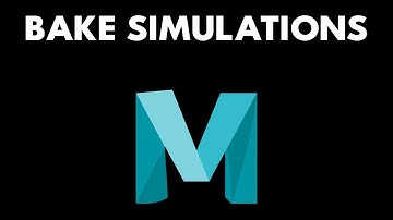 Bake Dynamic Simulations in Maya