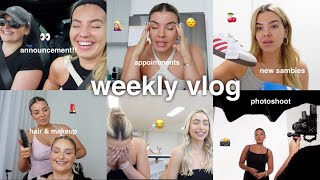 WEEKLY VLOG | Secrets Out, Photoshoot, Work Lunch, Unboxings | Jaz Hand