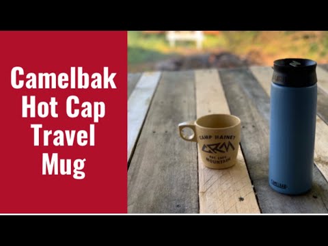 CamelBak Hot Cap Travel Mug, Insulated Stainless Steel, Perfect for Taking  Coffee or Tea on The go - Leak-Proof When Closed