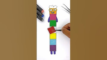 Sprunki OC Numberlocks 7 puzzle game!!❤️😍 #art #paperpuzzlegame #ytshorts #sprunkiphase4