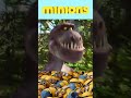 Minions | Minions vs Dinosaur #shorts