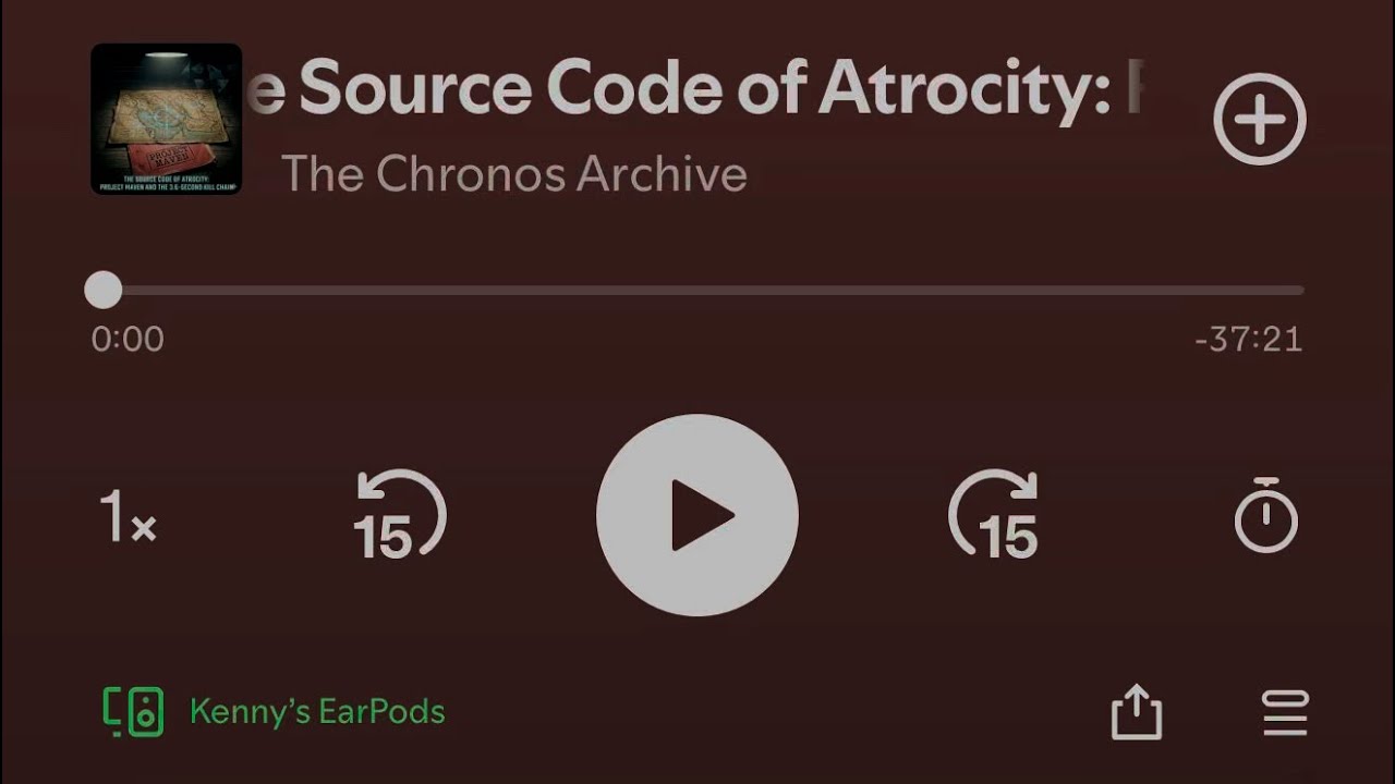 The Source Code of Atrocity: Project Maven and the 3.6-Second Kill ...