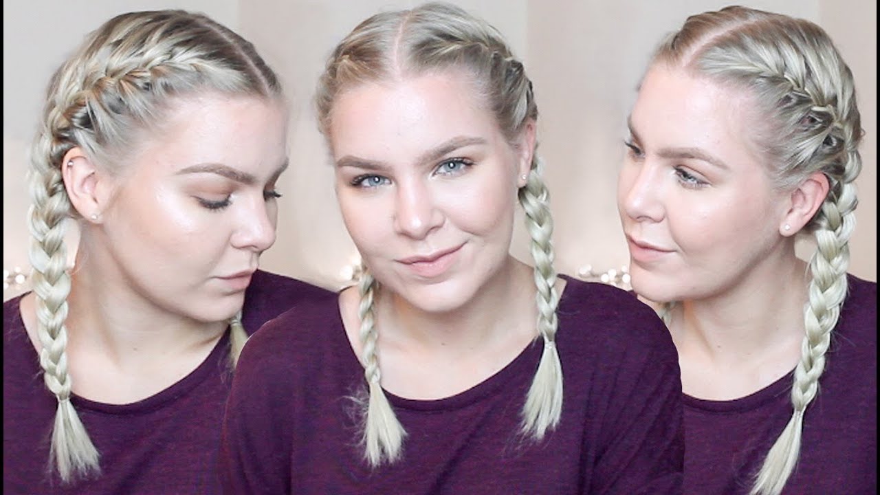 How To French Braid Your Own Hair Step By Step For Complete Beginners -  FULL TALK THROUGH 