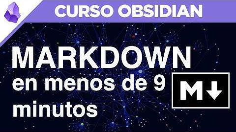 Tutorial de MARKDOWN en español. Fácil y rápido.