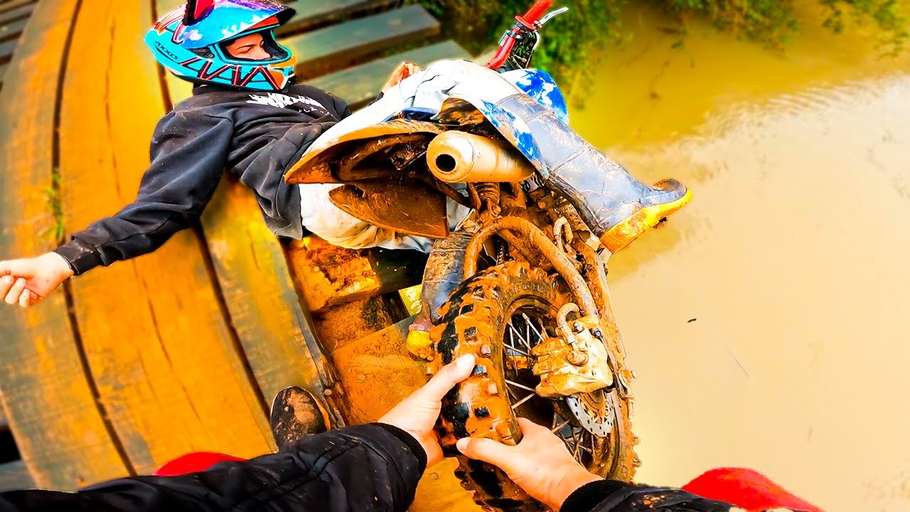 O FÁBIO FICOU PENDURADO NA PONTE