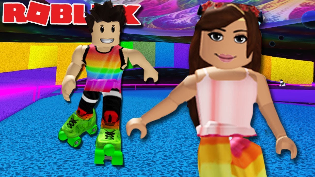 CORRERIA NOS PATINS  Roblox - Skate Simulator 