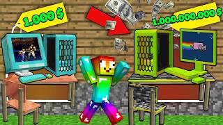 MINI GAME : CUỘC THI XÂY TIỆM NÉT VIP ** NOOB MUA BỘ PC T...