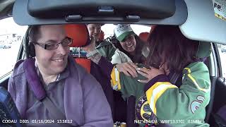 uber rider St Patricks day hat problem