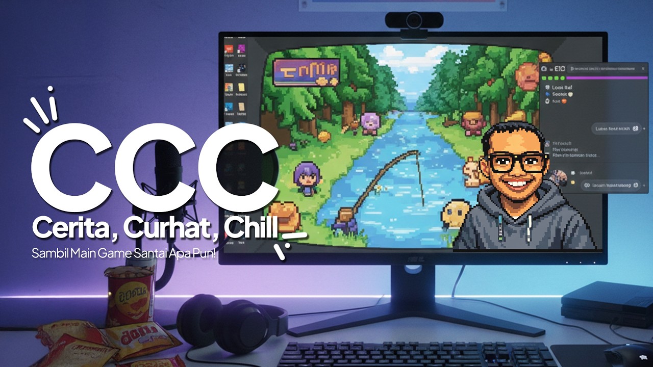 It's CCC Time! - Curhat, Cerita, Chill sambil main game apa aja dah ...