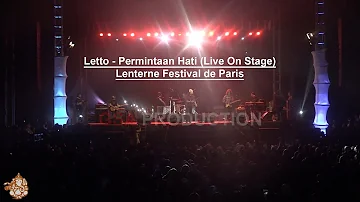 Letto - Permintaan Hati (Official Live Concert)