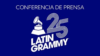 Conferencia de Prensa - Latin GRAMMY 2024