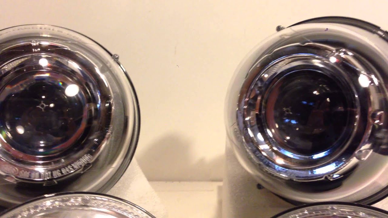 5.75" D1S HID Projector headlights for classic cars YouTube