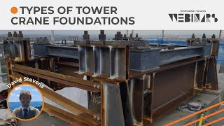 Types of Tower Crane Foundations