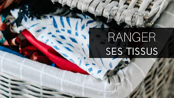 Comment ranger ses coupons tissu ?
