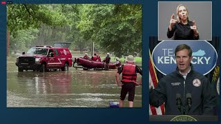 Gov. Beshear talks severe flooding in Eastern Kentucky