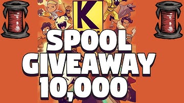10000 Spools Giveaway For Don