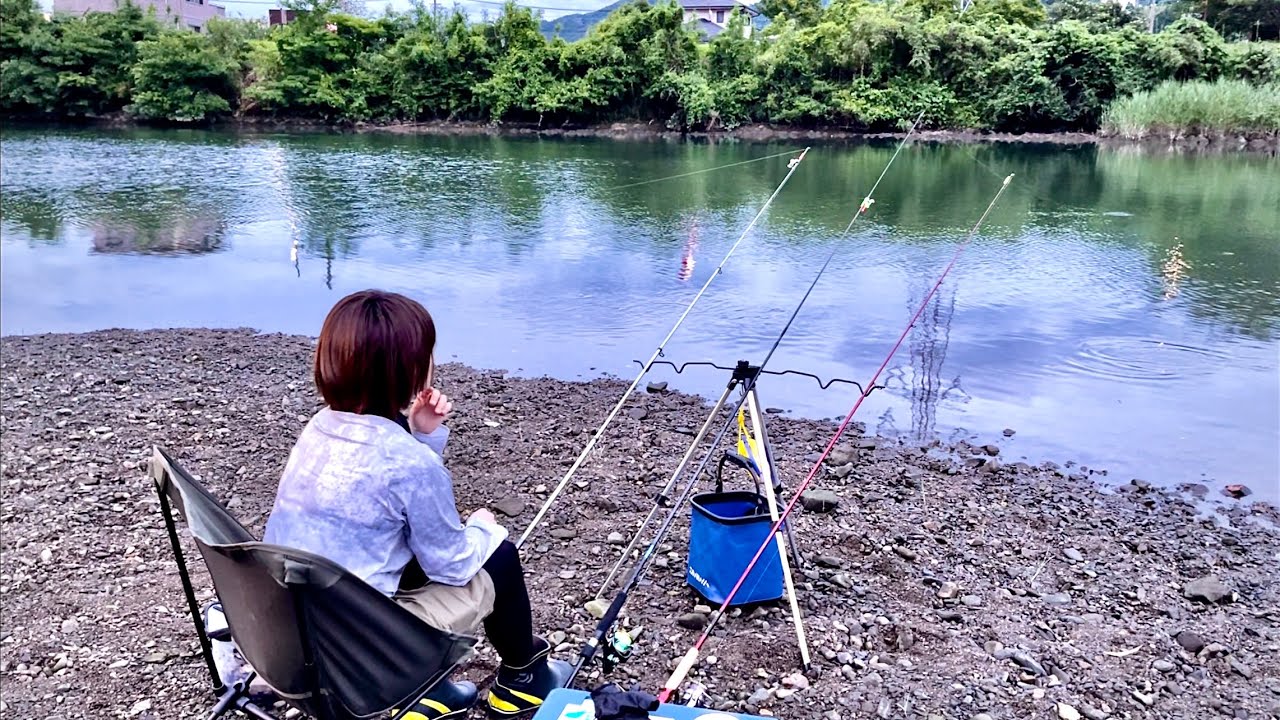 雨の日に竿出したらウナギが釣れ過ぎてヤバい‼もう何匹釣ったか分からんｗ