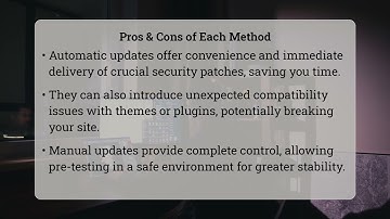 Should I Update My WordPress Site Manually Or Automatically?