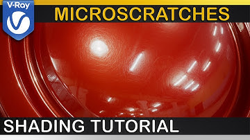 V-Ray | How to create MICROSCRATCHES | Swirl Marks, Spider Webbing, Viscorbel Effects