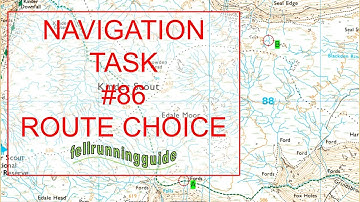 Navigation Task 86 Navigating on Kinder Scout #mapreading #peakdistrict