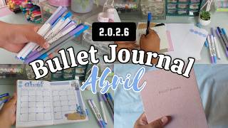 Acompáñame a planear el BULLET JOURNAL ABRIL 2026/ Mirka Elizabeth