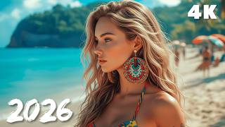 Tropical Waves 🌊 Chill Deep House Tropical Summer 4K UHD 2026 | Blue Shore Beats