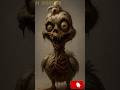 Duck become scary Monster😲 #creepy #cartoon#ghost#bhoot #scary #horroranimation #viral #viralshort